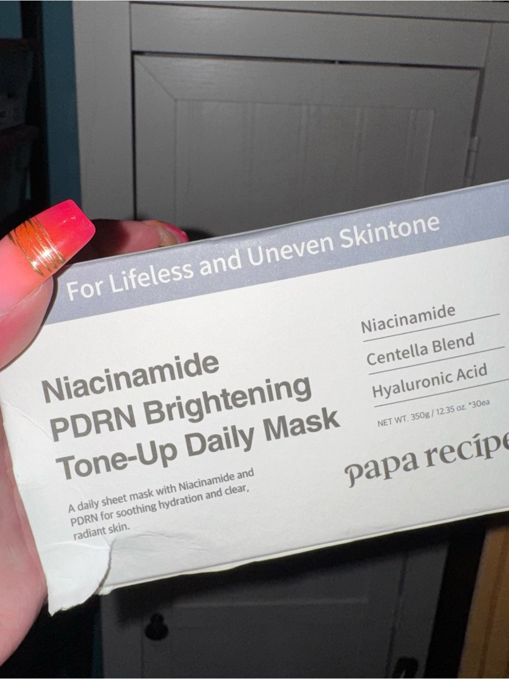 Tone up daily masks
